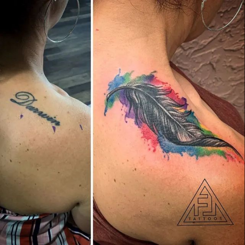 When the love is gone: 25 of the slabs tattoo dedicated to ex