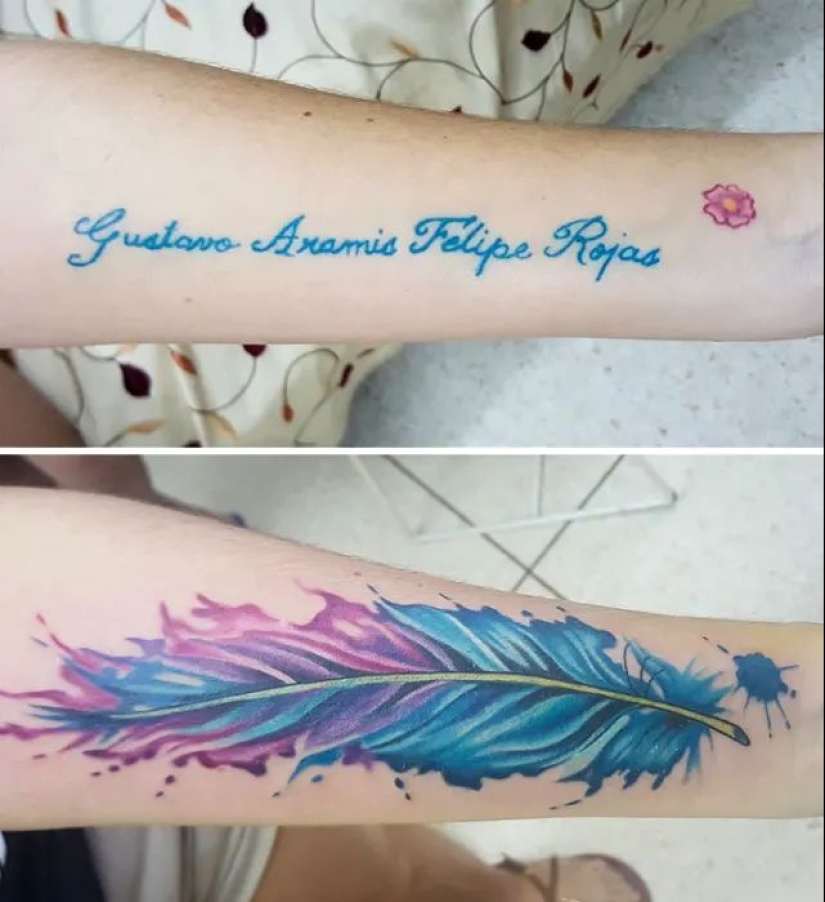 When the love is gone: 25 of the slabs tattoo dedicated to ex