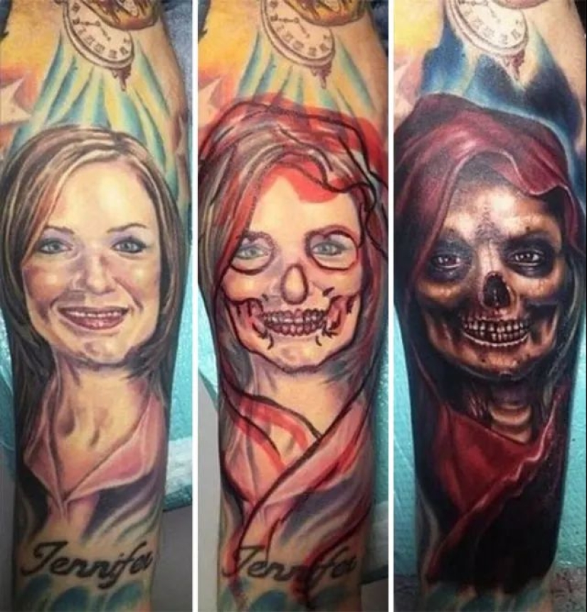 When the love is gone: 25 of the slabs tattoo dedicated to ex