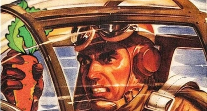 Where did the belief come from that carrots improve vision and what does British pilots have to do with it