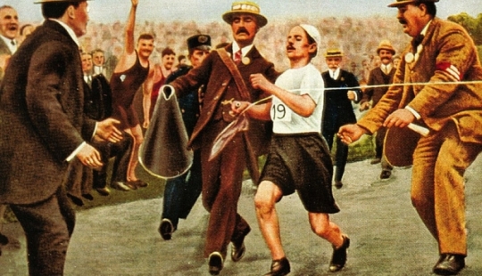 Who and for what reason said the phrase "The main thing is not victory, but participation"