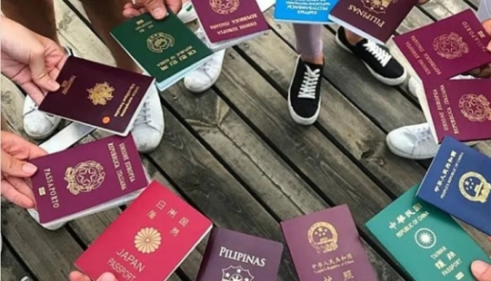 Why are only four colors used for passport covers in the world? Why are only four colors used for passport covers in the world?