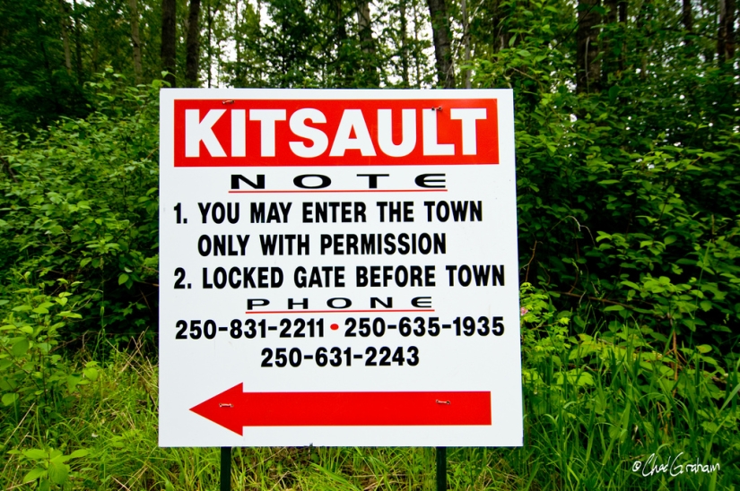 Why did all the residents leave a town on the Alaska border without even turning off the lights?