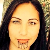 Why do beauties need a beard? The history of ta-moko Maori tattoos that are becoming a trend