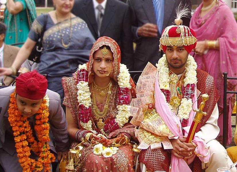 Why do the Indians have so much gold and what is the reason for its intense yellow color