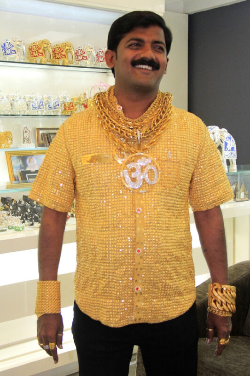 Why do the Indians have so much gold and what is the reason for its intense yellow color