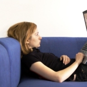 Why is it harmful to work at a laptop lying down Why is it harmful to work at a laptop lying down