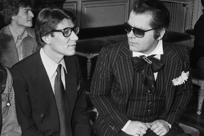 Why Karl Lagerfeld and Yves Saint Laurent Quarreled and Stopped Talking