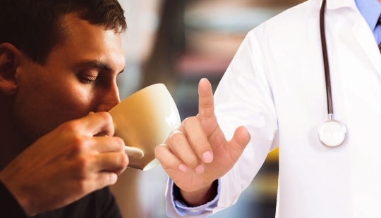 Why you shouldn't drink coffee when you're sick