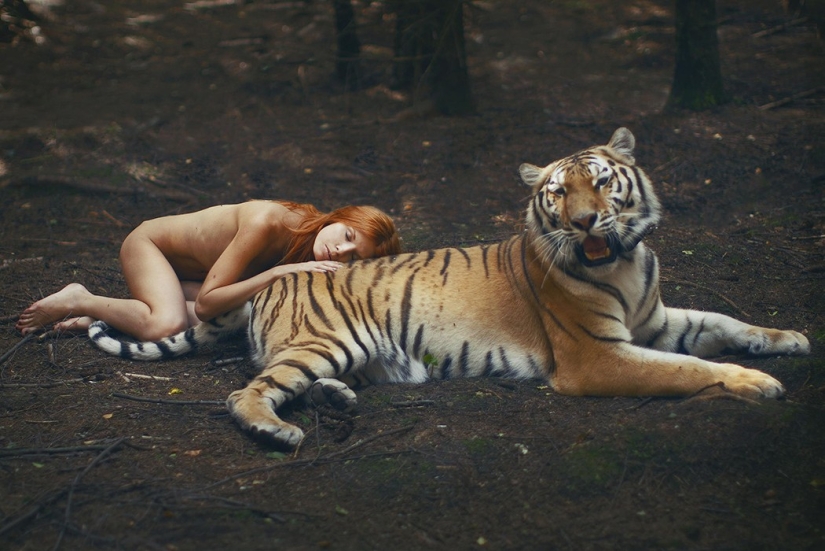 Wildlife and fearless models Russian Wildlife and fearless models Russian
