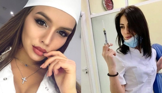 With such a medical staff, it's not scary to die: 16 photos of beauties in white coats