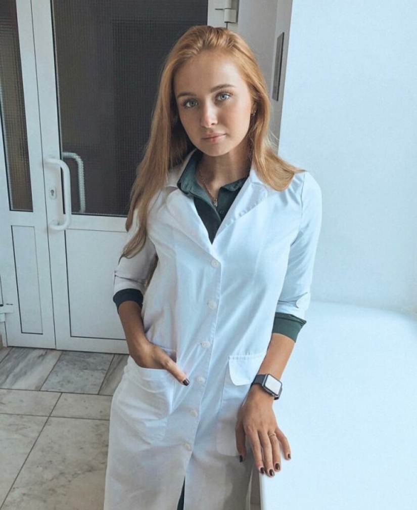 With such a medical staff, it's not scary to die: 16 photos of beauties in white coats