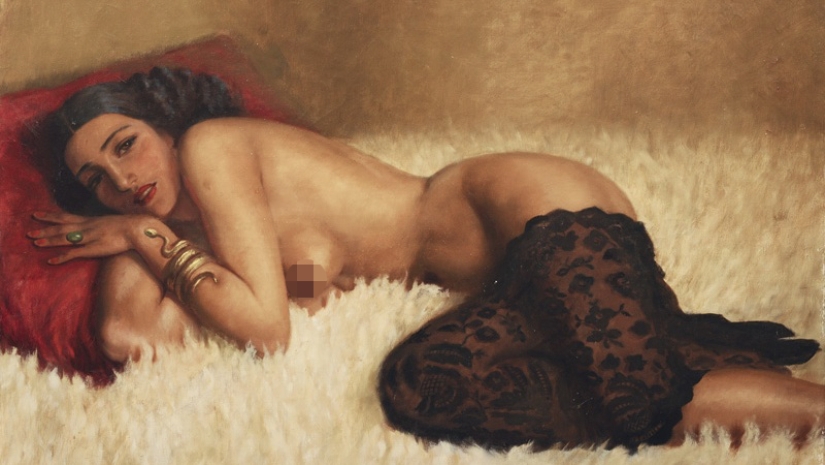 Women's secrets in the paintings of the master of erotic painting Marcel von Herfeldt Women's secrets in the paintings of the master of erotic painting Marcel von Herfeldt