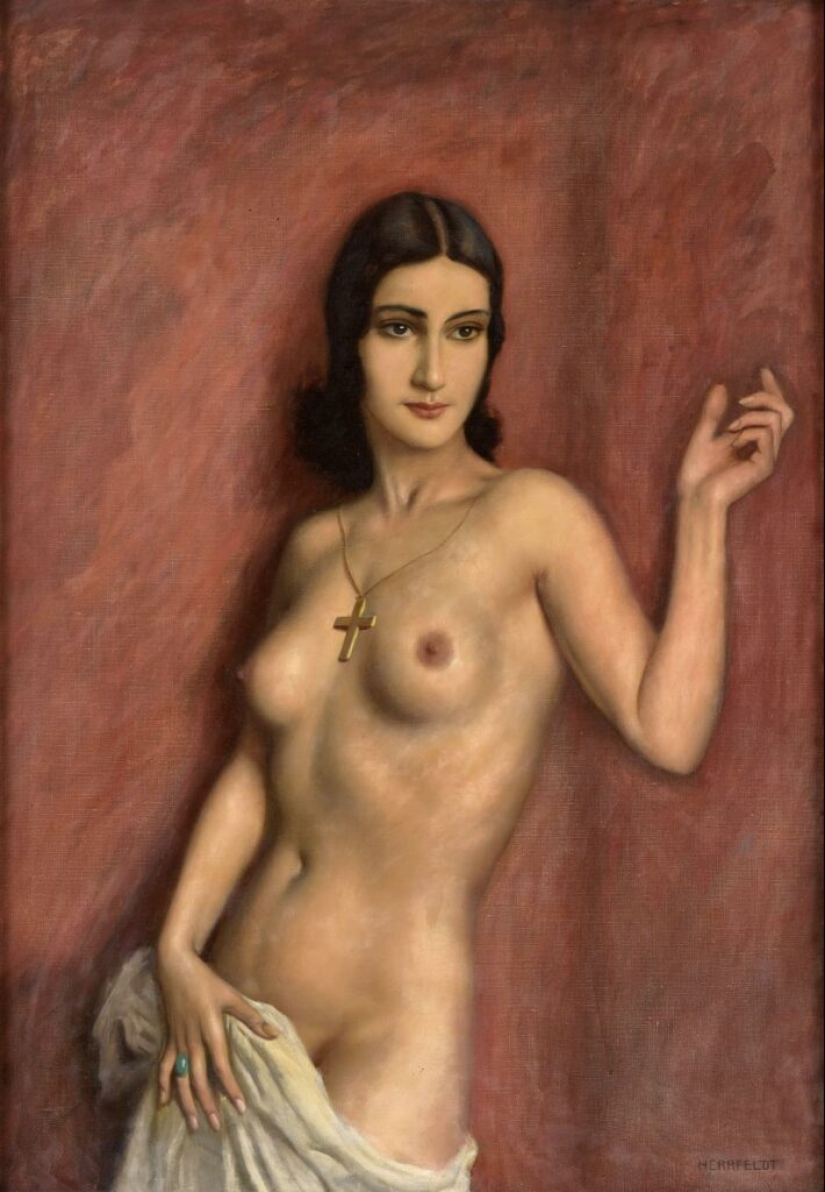 Women's secrets in the paintings of the master of erotic painting Marcel von Herfeldt Women's secrets in the paintings of the master of erotic painting Marcel von Herfeldt