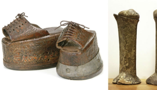 Zapatos terriblemente incómodos de las mujeres medievales