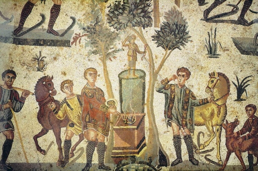 How did the custom of pulling boys' ears on their birthday come about