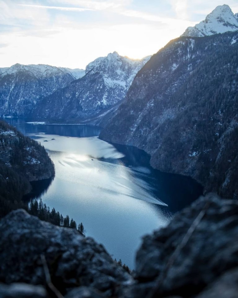 Paisajes de invierno relajantes por un fotógrafo alemán