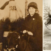 Papá Noel enojado y aterrador