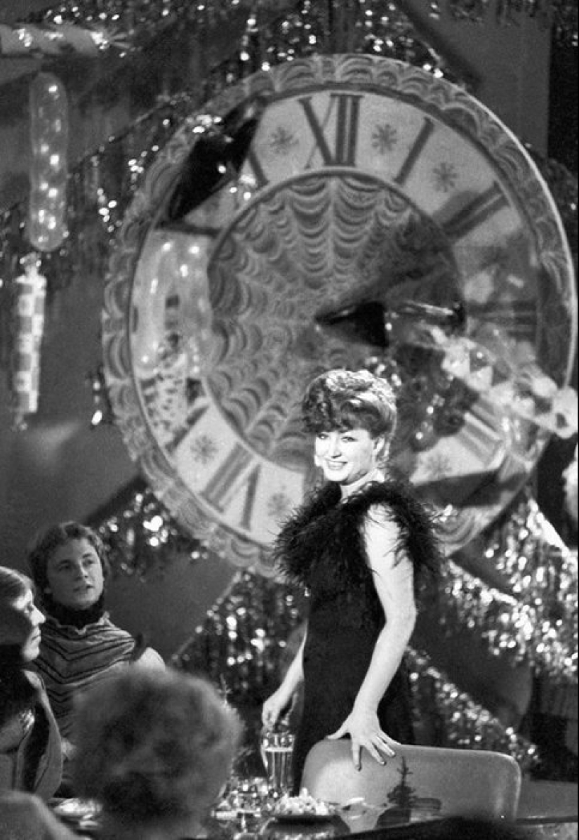 Soviética icono de la Navidad de estilo: un pionero de la TV