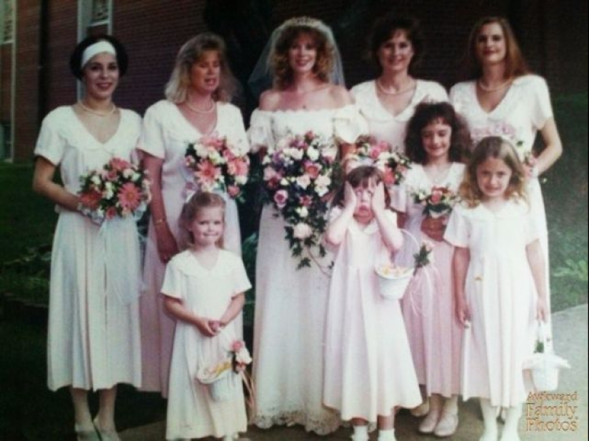 Unsuccessful wedding photos that will be a shame to show future children Unsuccessful wedding photos that will be a shame to show future children