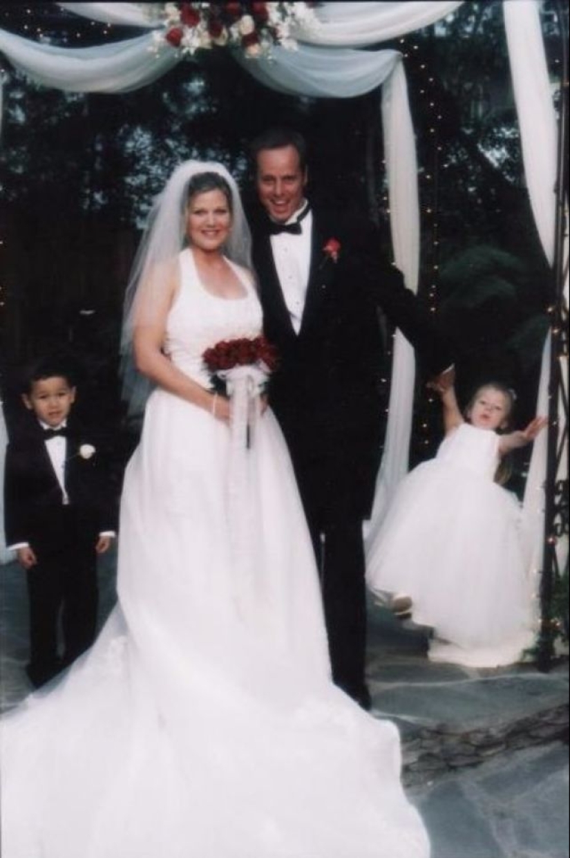 Unsuccessful wedding photos that will be a shame to show future children Unsuccessful wedding photos that will be a shame to show future children