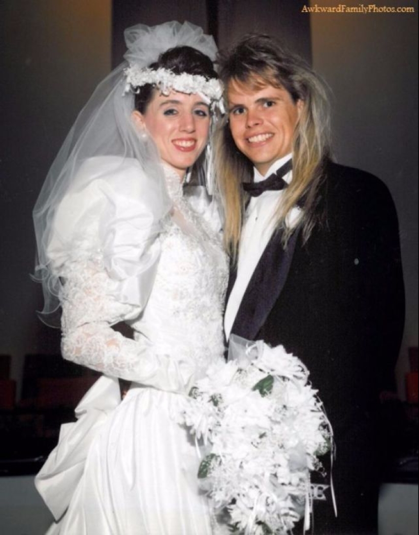 Unsuccessful wedding photos that will be a shame to show future children Unsuccessful wedding photos that will be a shame to show future children
